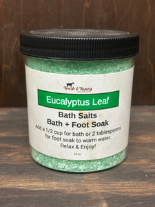 BATH SALTS EUCALYPTUS LEAF BATH SALTS EUCALYPTUS LEAF