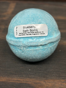 BLUEBERRY BATH BOMB BLUEBERRY BATH BOMB