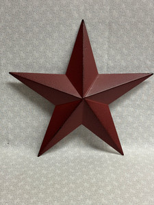 8" STAR-BURGUNDY 8" STAR-BURGUNDY