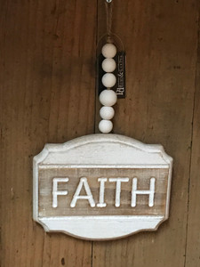 BEAD SIGN "FAITH" BEAD SIGN "FAITH"