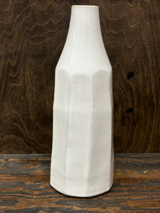 ARTISAN PLEATED VASE 4"X11" ARTISAN PLEATED VASE 4"X11"