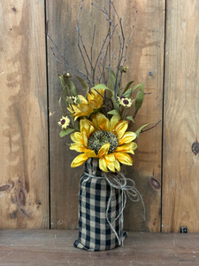 FLORAL W/SUNFLOWERS FLORAL W/SUNFLOWERS