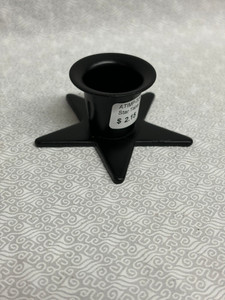 STAR TAPER HOLDER, BLACK STAR TAPER HOLDER, BLACK