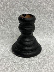 WOOD TAPER LG. 2.75"-BLACK WOOD TAPER LG. 2.75"-BLACK