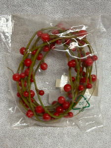 BERRY GARLAND 6'_RED BERRIES BERRY GARLAND 6'_RED BERRIES