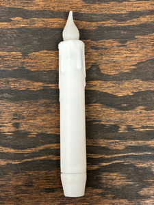 7" LED-TAPER SOLID COLOR-WHITE 7" LED-TAPER SOLID COLOR-WHITE