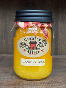LEMON EUCALYPTUS 16 OZ. CANDLE LEMON EUCALYPTUS 16 OZ. CANDLE