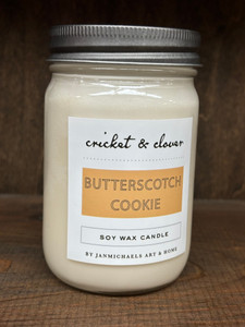 BUTTERSCOTCH COOKIE 8oz Candle BUTTERSCOTCH COOKIE 8oz Candle