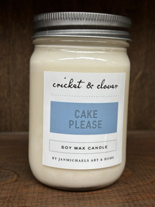 CAKE PLEASE 8oz Candle CAKE PLEASE 8oz Candle