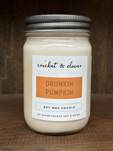 DRUNKIN PUMPKIN 8oz Candle DRUNKIN PUMPKIN 8oz Candle