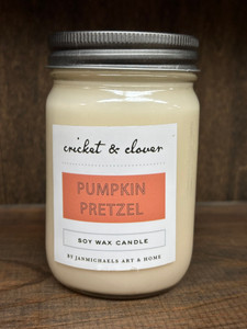 PUMPKIN PRETZEL  8oz Candle