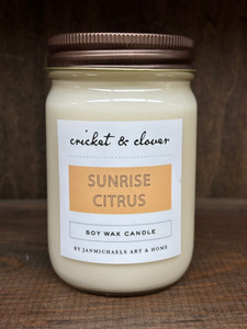 SUNRISE CITRUS 8oz Candle SUNRISE CITRUS 8oz Candle