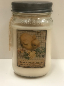 VANILLA CUSTARD 16OZ JAR VANILLA CUSTARD 16OZ JAR