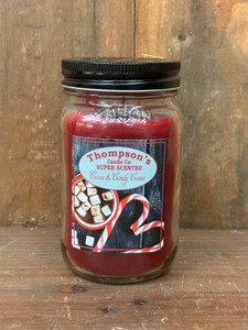 COCOA & CANDY CANES CANDLE 12 OZ. COCOA & CANDY CANES CANDLE 12 OZ.