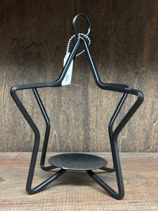 SMALL STAR CANDLE HOLDER BLACK SMALL STAR CANDLE HOLDER BLACK