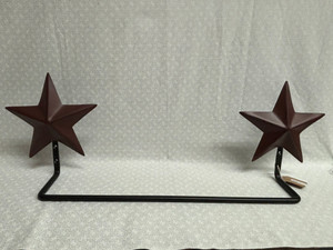 TOWEL BAR BARN STAR 16" TOWEL BAR BARN STAR 16"