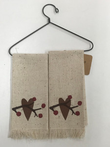 MINI TOWEL- HEART MINI TOWEL- HEART