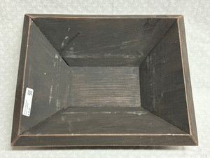 WOOD TRAY BLACK WOOD TRAY BLACK