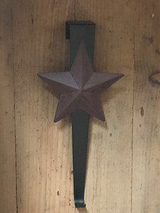 SINGLE WREATH HANGER W/STAR SINGLE WREATH HANGER W/STAR