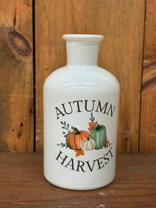 Glass Jar 5" Autumn Harvest Glass Jar 5" Autumn Harvest