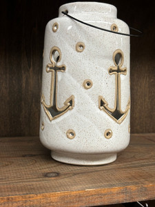 JAR W/ ANCHOR ON SIDE 12 " JAR W/ ANCHOR ON SIDE 12 "