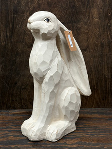 RESIN BUNNY 6.25 X 17.5" RESIN BUNNY 6.25 X 17.5"