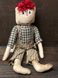 JACOB, 21 RAGGEDY PRIM DOLL JACOB, 21 RAGGEDY PRIM DOLL