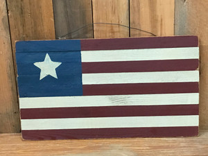 1776 AMERICAN FLAG-WOOD LATH 24"x13 3/4" 1776 AMERICAN FLAG-WOOD LATH 24"x13 3/4"