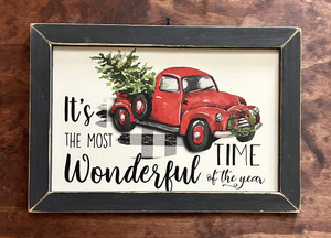 IT'S THE MOST WONDERFUL TIME OF THE YEAR - 18x12 IT'S THE MOST WONDERFUL TIME OF THE YEAR - 18x12
