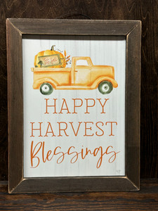 LUX + ME- HAPPY HARVEST + BLESSINGS - 12x16 LUX + ME- HAPPY HARVEST + BLESSINGS - 12x16