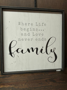 Family Where Life Begins And Love Never Ends.. Family Where Life Begins And Love Never Ends..