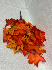 MAPLE LEAF BUSH x12, ASST'D COLORS MAPLE LEAF BUSH x12, ASST'D COLORS