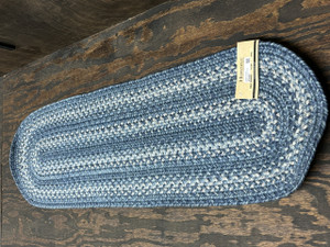 DENIM 11" x 36" OVAL TABLE RUNNER DENIM 11" x 36" OVAL TABLE RUNNER