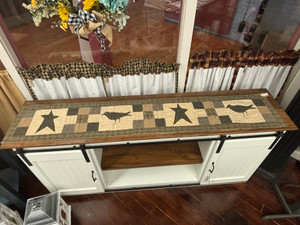 Kettle Grove Runner Crow and Star 13x72 Kettle Grove Runner Crow and Star 13x72