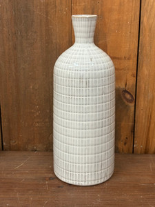 Skinny Stripe Vase 11" Skinny Stripe Vase 11"