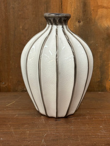 Striped Vase 6" Fat Striped Vase 6" Fat
