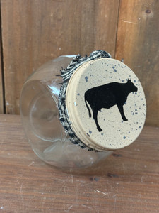 SM COW CANDY JAR SM COW CANDY JAR