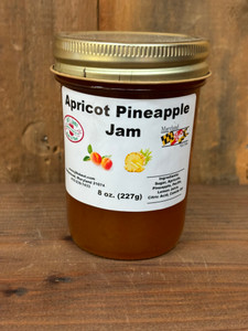 APRICOT PINEAPPLE JAM, 8 OZ. APRICOT PINEAPPLE JAM, 8 OZ.