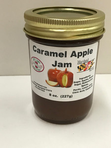 CARMEL APPLE PIE JAM, 8 OZ. CARMEL APPLE PIE JAM, 8 OZ.