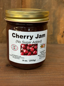 CHERRY JAM-NO SUGAR, 9 OZ. CHERRY JAM-NO SUGAR, 9 OZ.