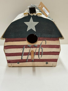 SIDING BIRD HOUSE 10"x8"x7"_1776 SIDING BIRD HOUSE 10"x8"x7"_1776