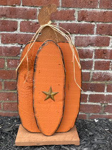 HEAVY PUMPKIN WITH STAR-ORANGE HEAVY PUMPKIN WITH STAR-ORANGE