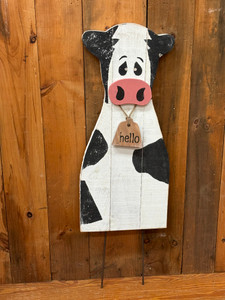 SITTING COW WITH ROD SITTING COW WITH ROD