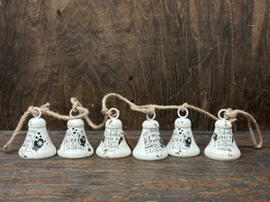 CHRISTMAS BELL GARLAND, 58" CHRISTMAS BELL GARLAND, 58"
