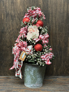 SANTA TREE XMAS SANTA TREE XMAS