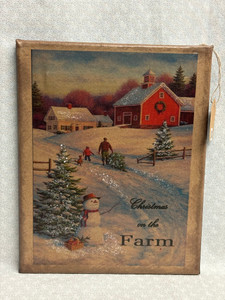 8x10 CHRISTMAS ON THE FARM 8x10 CHRISTMAS ON THE FARM