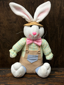 HOPPER 14" BUNNY FABRIC HOPPER 14" BUNNY FABRIC