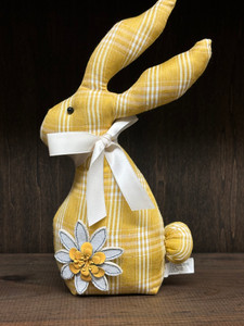 BUNNY W/DAISY 12" X 6" BUNNY W/DAISY 12" X 6"