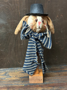 BUNNY LOVE_BUNNY ON A STICK W/TOP HAT BUNNY LOVE_BUNNY ON A STICK W/TOP HAT