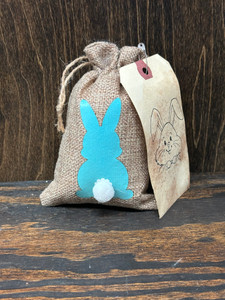 EASTER BUNNY BAG-TURQUOISE EASTER BUNNY BAG-TURQUOISE